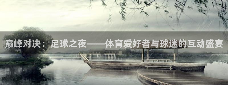 巅峰对决：足球之夜——体育爱好者与球迷的互动盛宴